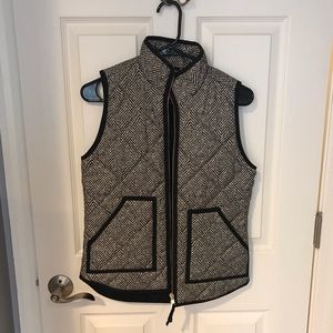 J Crew Herringbone Vest